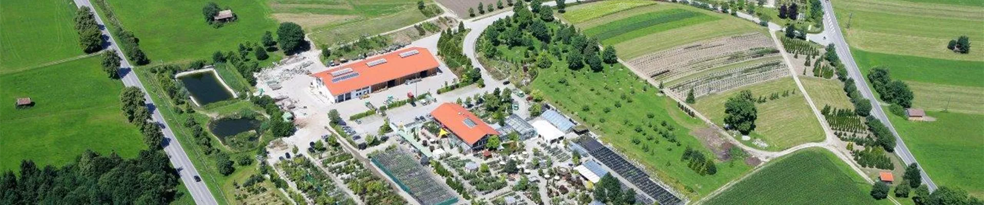 Luftbild Garten Sauer in Murnau Luftbild Garten Sauer in Murnau