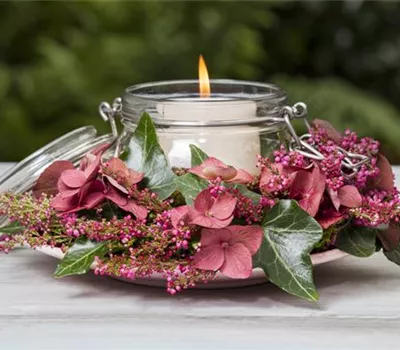 Hortensienblüten konservieren