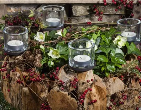 Adventskranz gestalten Adventskranz gestalten