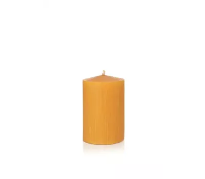 Stumpenkerze Bienenwachs, natur Stumpenkerze Bienenwachs, natur