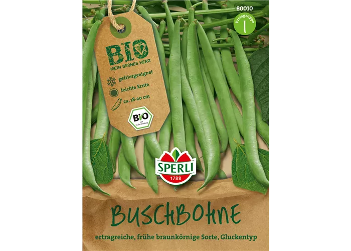 Buschbohne Bio Samen SPERLI