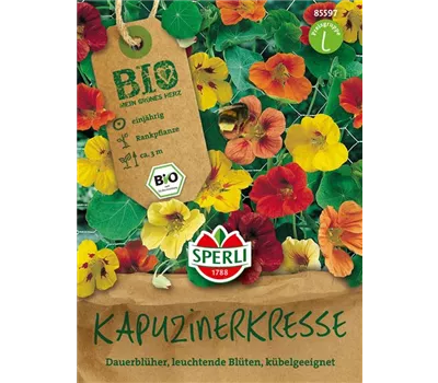 Kapuzinerkresse Bio Samen SPERLI Kapuzinerkresse Bio Samen SPERLI