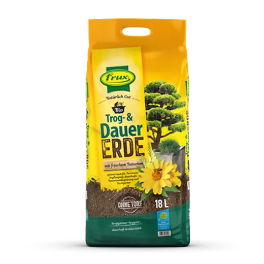 Trog- und Dauerpflanzerde frux