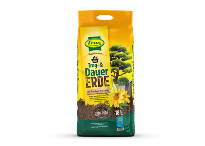 Trog- und Dauerpflanzerde frux