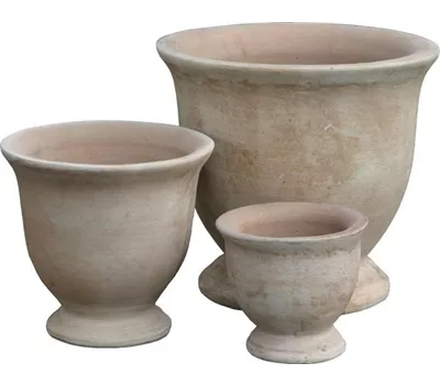 Terracotta Pokal TC 101, capp.Struktur