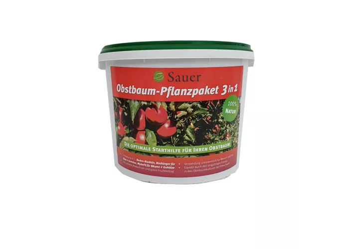 Sauer Obstbaum-Pflanzpaket 3 in1 Sauer Obstbaum-Pflanzpaket 3 in1