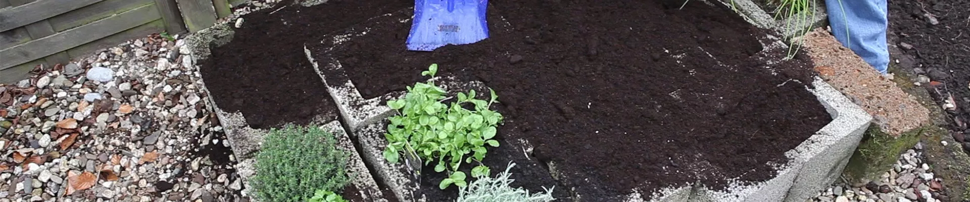 Kräuter - Einsetzen in Pflanzsteine (thumbnail) Kräuter - Einsetzen in Pflanzsteine (thumbnail)