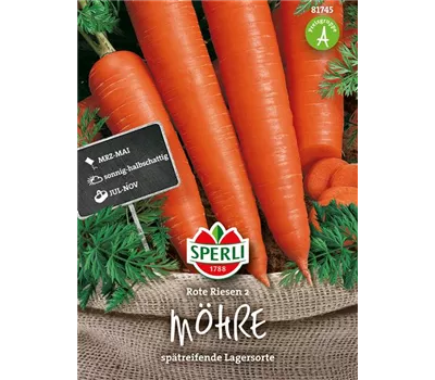 Möhre Samen SPERLI Möhre Samen SPERLI