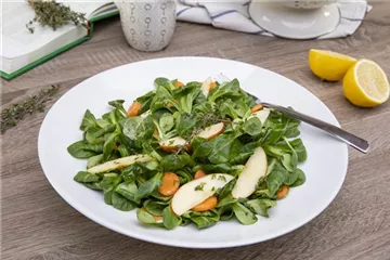 Salat mit Thymian-Honig-Dressing Salat mit Thymian-Honig-Dressing