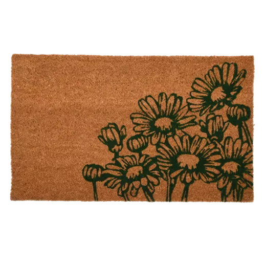 Kokos-Türmatte mit Blumen