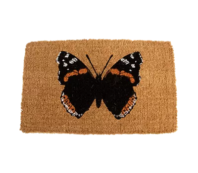 Kokos - Türmatte Schmetterling Kokos - Türmatte Schmetterling