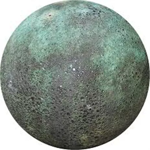 Deko-Kugel GK3140, sandblast grün Deko-Kugel GK3140, sandblast grün