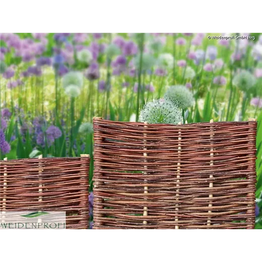 Beeteinfassung Bauerngarten Weide Beeteinfassung Bauerngarten Weide