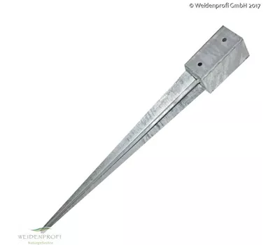 Einschlagbodenhülse verzinkt