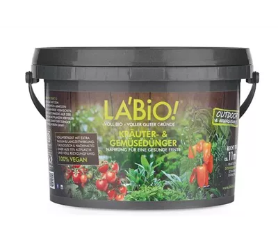 LA BIO! Kräuter- und Gemüsedünger LA BIO! Kräuter- und Gemüsedünger