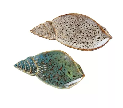 Teller in Muschelform "Alyssa"