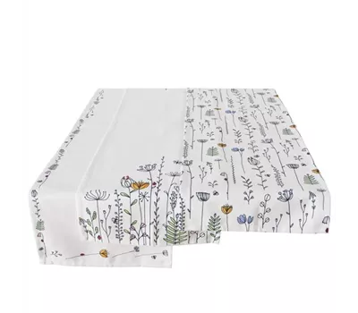 Tischläufer mit Blumen "Kamilla"