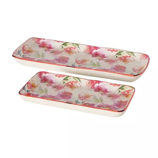 Teller mit Pfingstrosen "Karella"