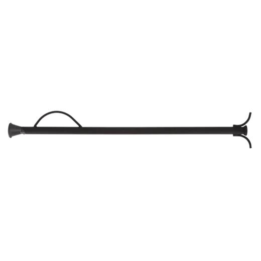 Schürhaken mit Blasrohr