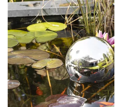 Schwimm-Kugel aus Edelstahl