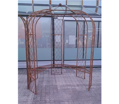 Rosenpavillon 'CRISS-CROSS', edelrost Rosenpavillon 'CRISS-CROSS', edelrost