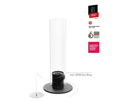 Höfats SPIN 900 Tischfeuer, schwarz Höfats SPIN 900 Tischfeuer, schwarz