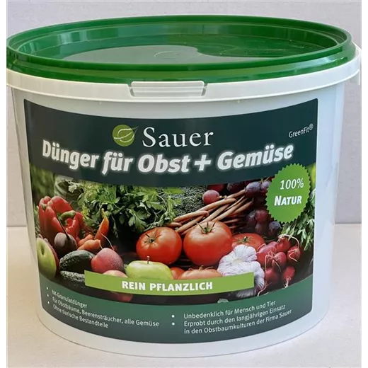 Sauer BioDünger f. Obst+Gemüse m.Calcium