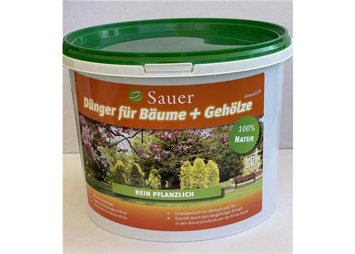 Sauer BioDünger für Bäume+Gehölze