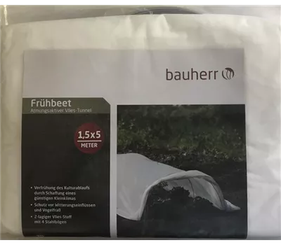 Vlies -Tunnel, 3,5 x 1 m, BHR weiß Vlies -Tunnel, 3,5 x 1 m, BHR weiß