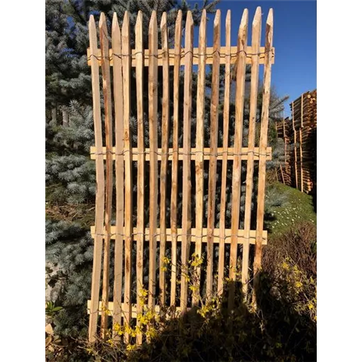 Edelkastanie Sichtschutzelement, gesägt Edelkastanie Sichtschutzelement, gesägt