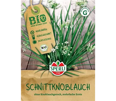 Schnittknoblauch BIO Samen SPERLI