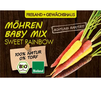 Daucus carota 'Sweet Rainbow' LaBio