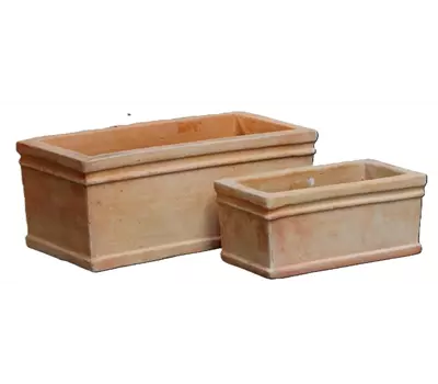 Terracotta Kasten, eckig TC 236