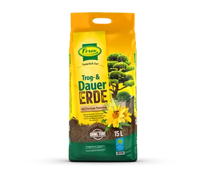 Trog- und Dauerpflanzerde frux