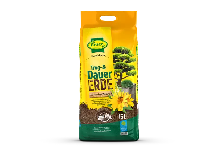 Trog- und Dauerpflanzerde frux